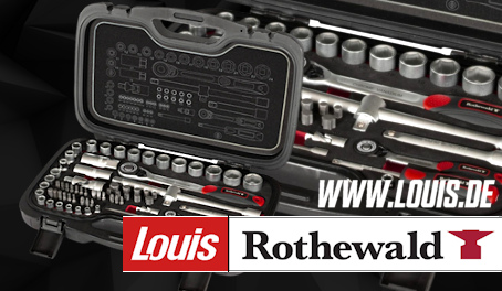 LOUIS ROTHEWALD Steckschlüsselsatz 69-Teilig / METRISCH