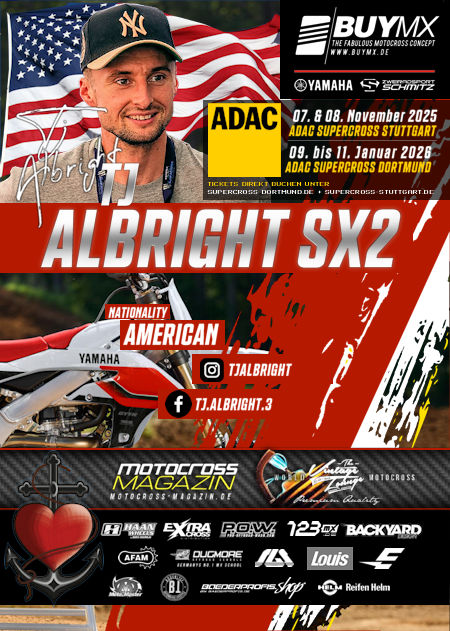 TJ ALBRIGT TEAM BUYMX YAMAHA