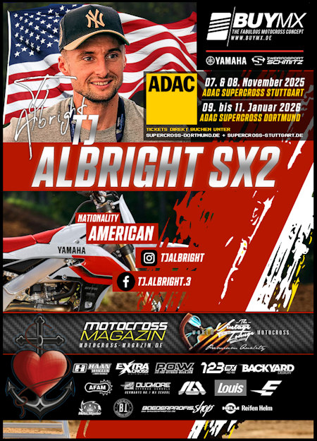 TJ ALBRIGHT - TEAM BUYMX DEUTSCHLAND - MOTOCROSS & SUPERCROSS TEAM