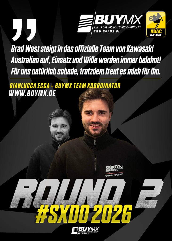 GIANLUCA ECCA - TEAM BUYMX YAMAHA STATEMENT