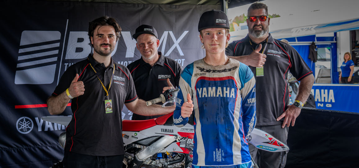 Gianulca Ecca and Pascal Gerritsen of BUYMX YAMAHA GERMANY