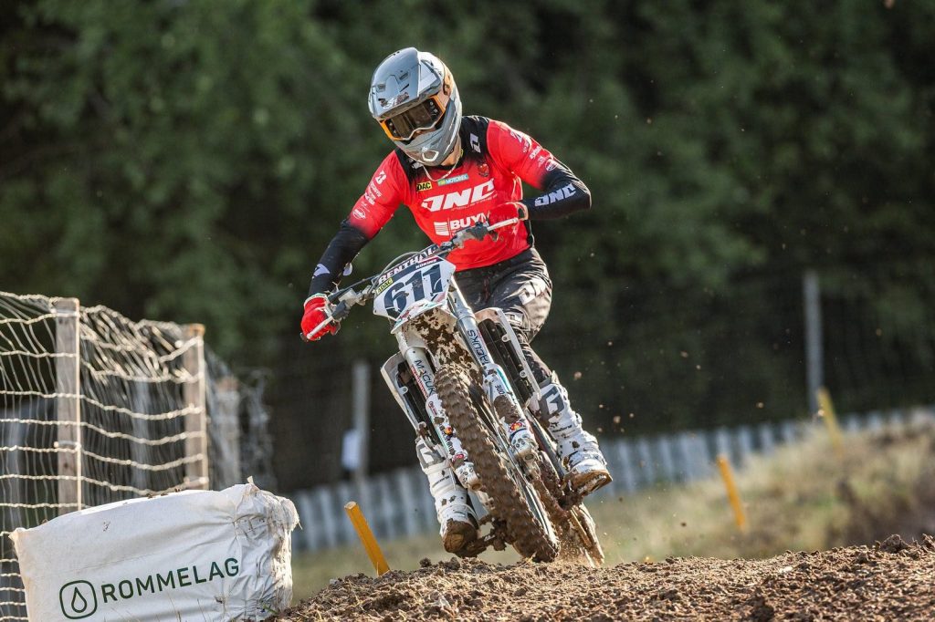 Markuss Kokins (611) auf dem Hartboden in Gaildorf